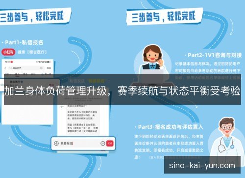 加兰身体负荷管理升级,赛季续航与状态平衡受考验 加兰身体负荷管理升级,赛季续航与状态平衡受考验
